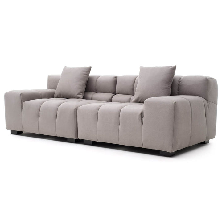 Norika Fabric Modular Sofa Light Grey