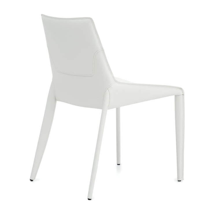 Willet Leather Chair White