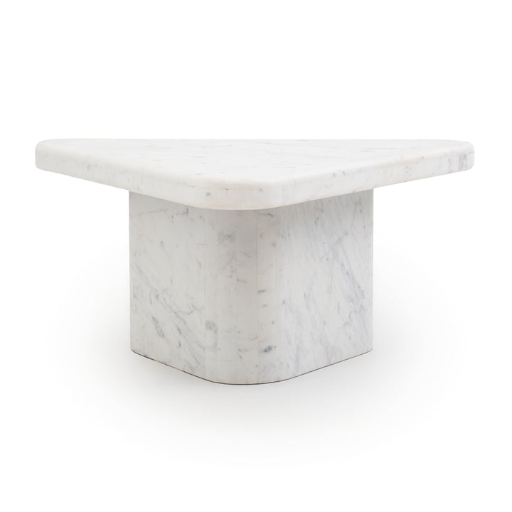 Wamika Marble Coffee Table White