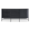 Easton Wood Sideboard Black