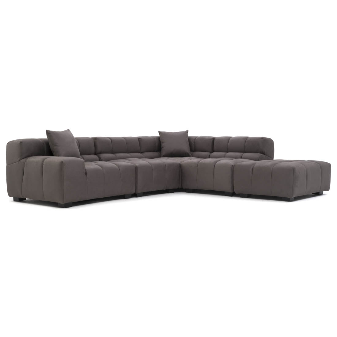 Norika Fabric Modular Set Dark Grey
