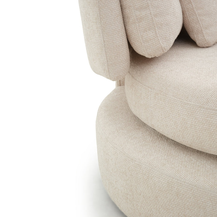 Nivanshi Sofa-Pod Beige