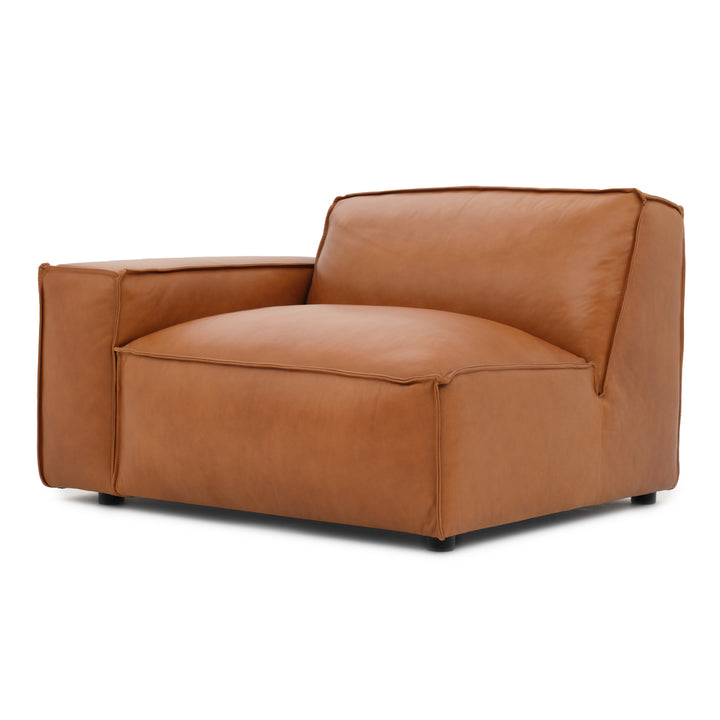Nook Modular Left Chair Cognac