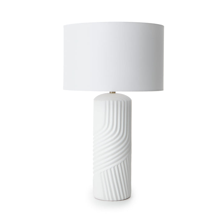 Sersha Table Lamp Off White