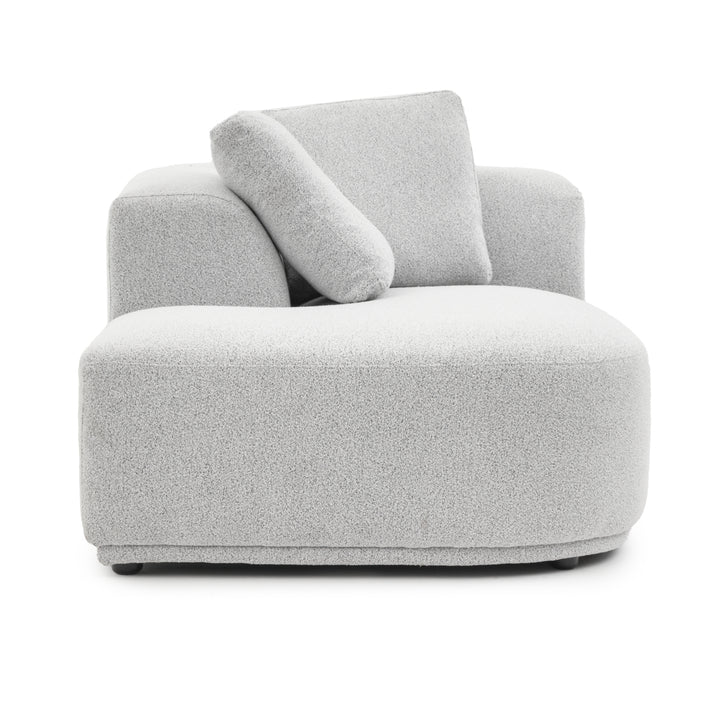Willowdale Modular Left Chaise Light Grey