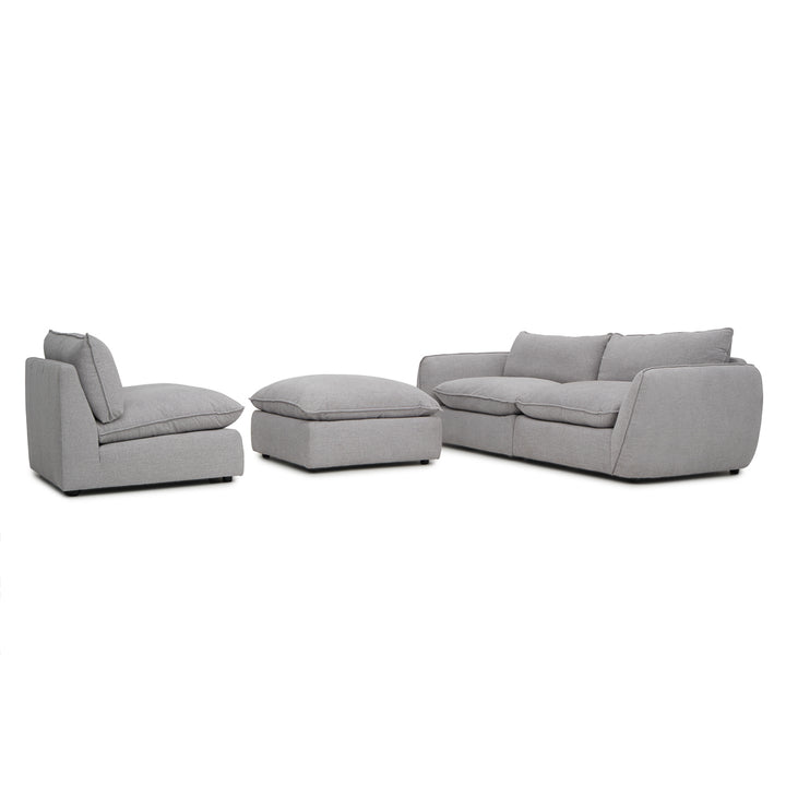 Neo Fabric Modular Set Light Grey