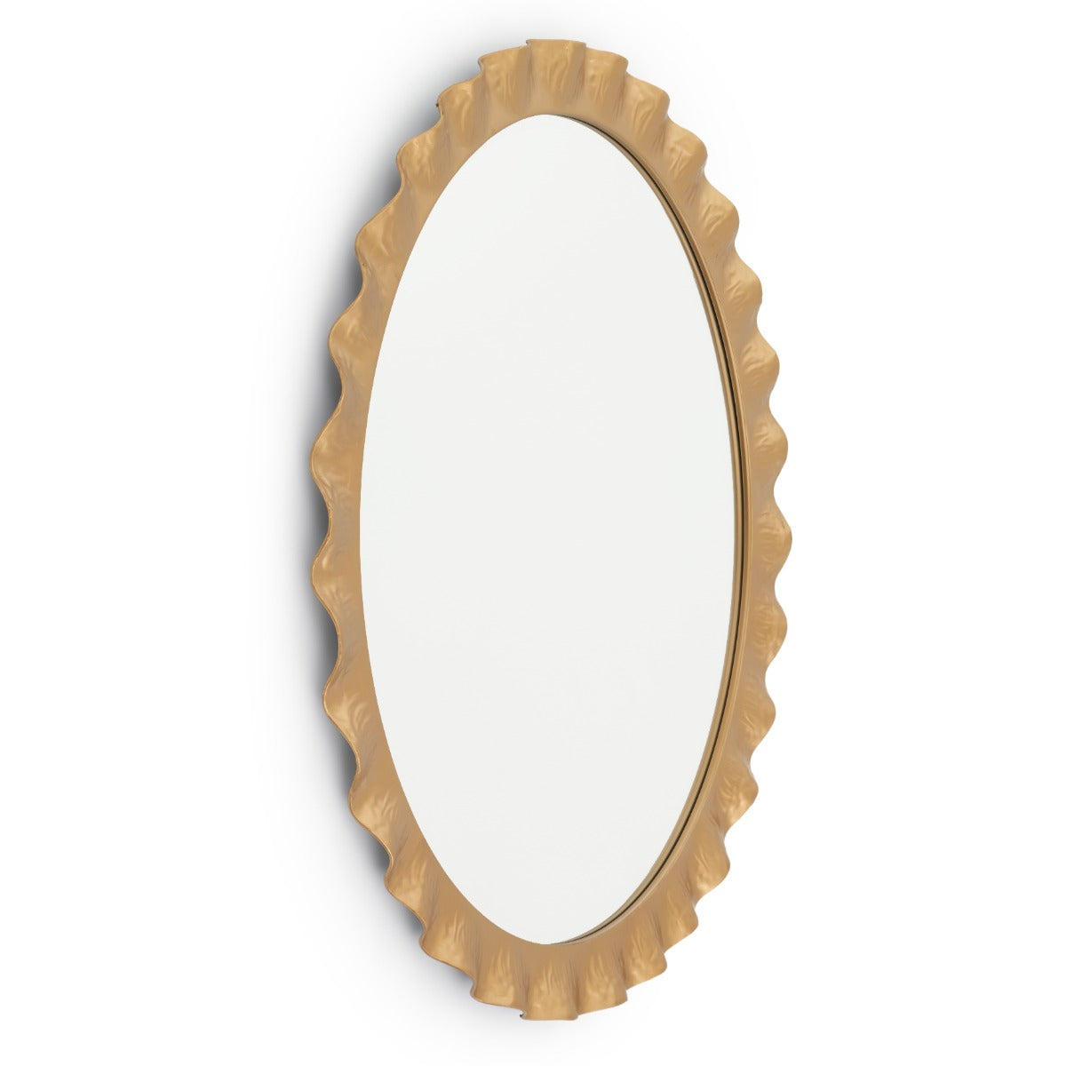 Wavie Wall Mirror Gold