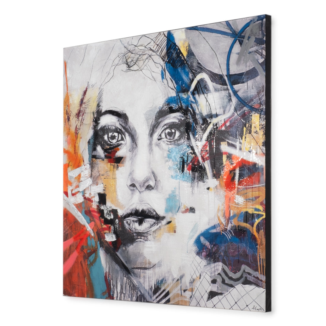 Eloi Painting on Canvas Multicolour