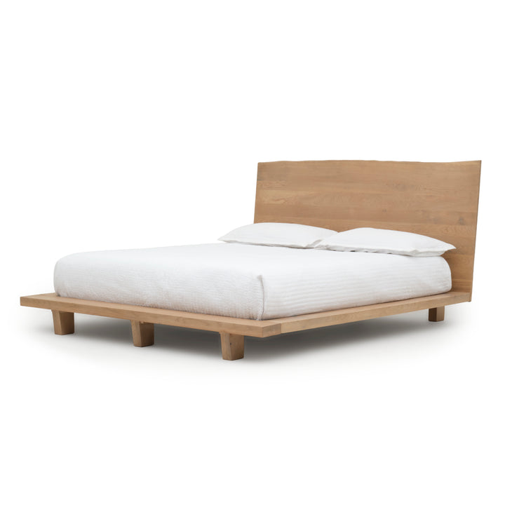 Noemi King Bed Light Brown