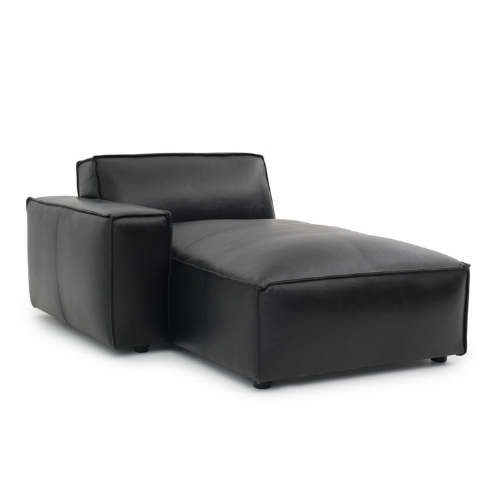 Nook Modular Left Chaise Black