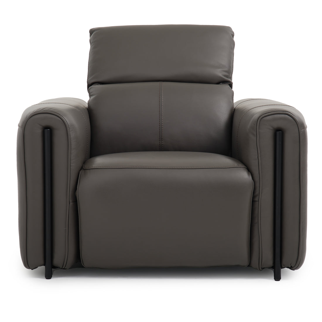 Wilnoir Reclining Accent Chair Dark Grey