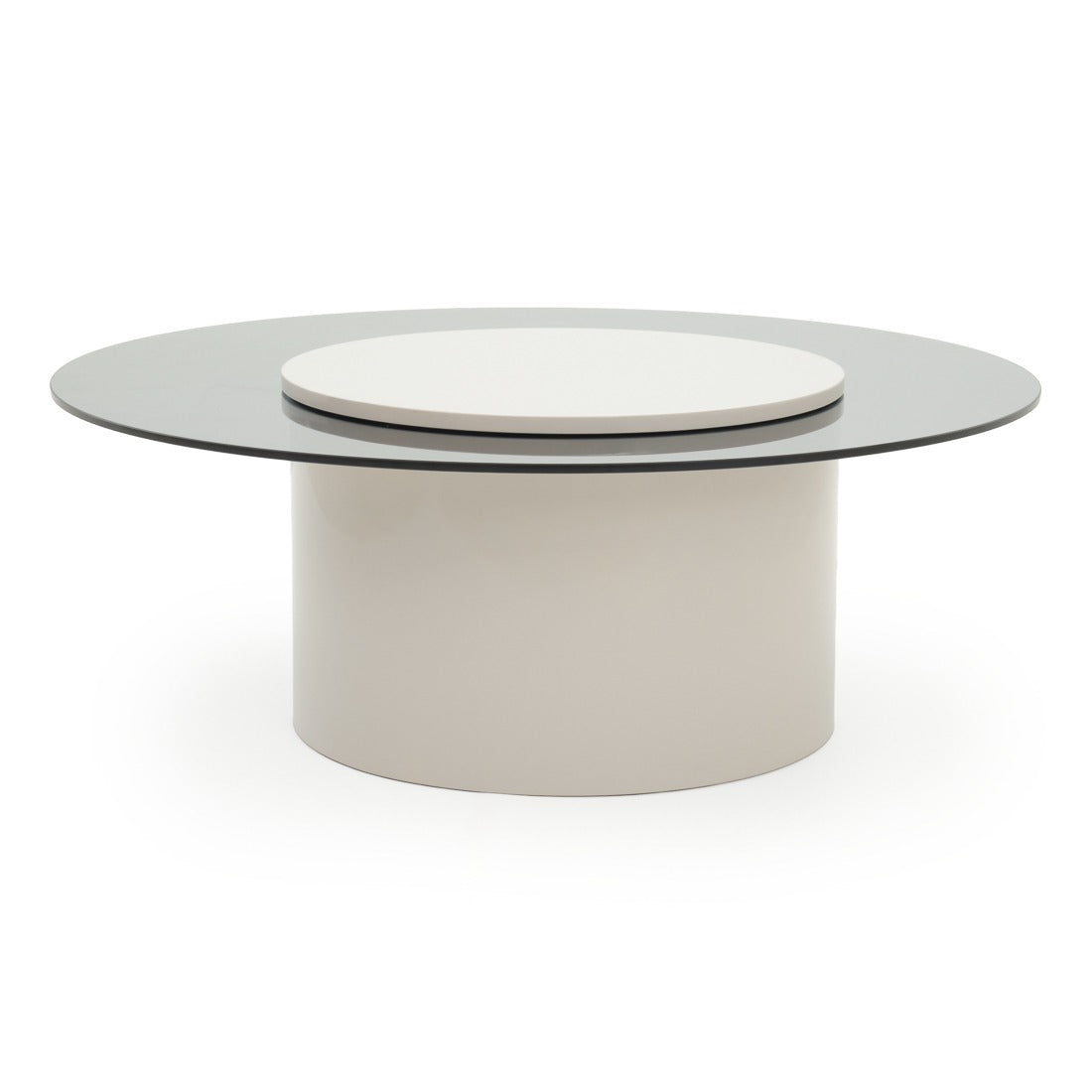 Wezley Coffee Table with Storage Light Grey