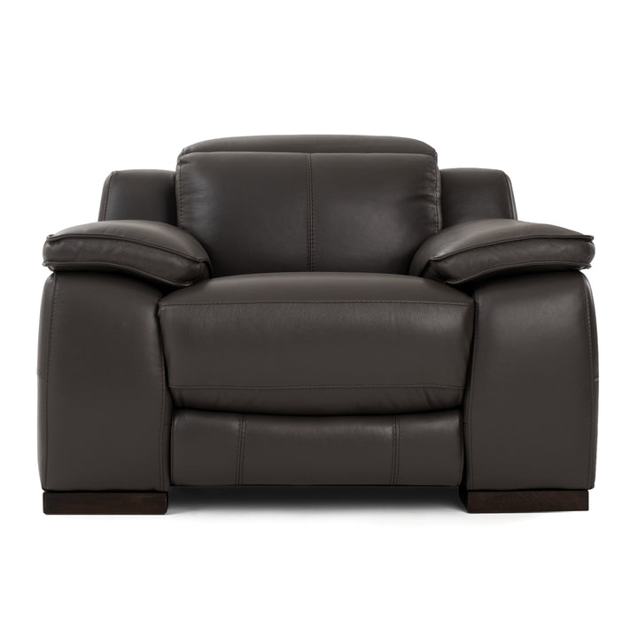 Nova Reclining Accent Chair Dark Grey