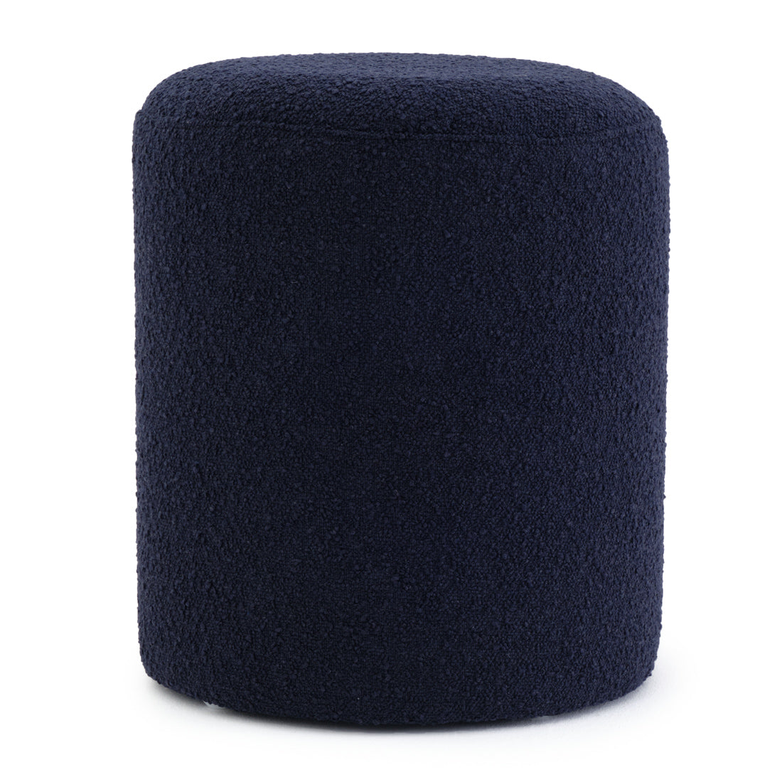 Emondi Fabric Ottoman Dark Blue