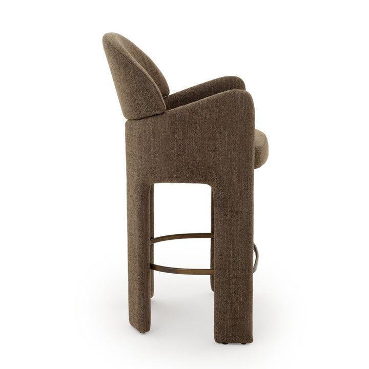 Etrina Counter Stool Dark Green