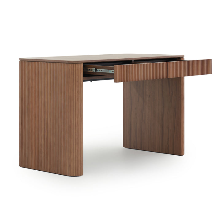 Evany Desk Dark Brown