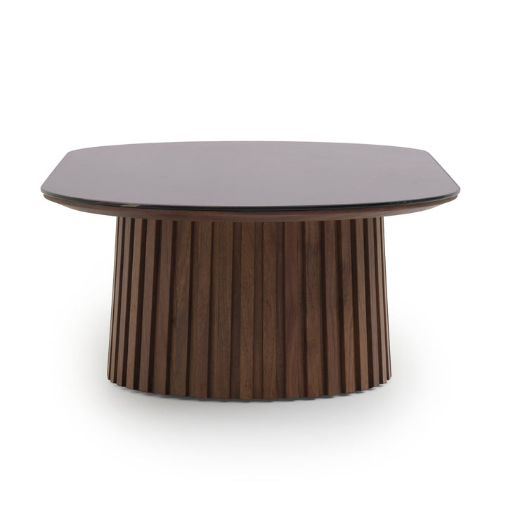 Elzie Ceramic Coffee Table Black