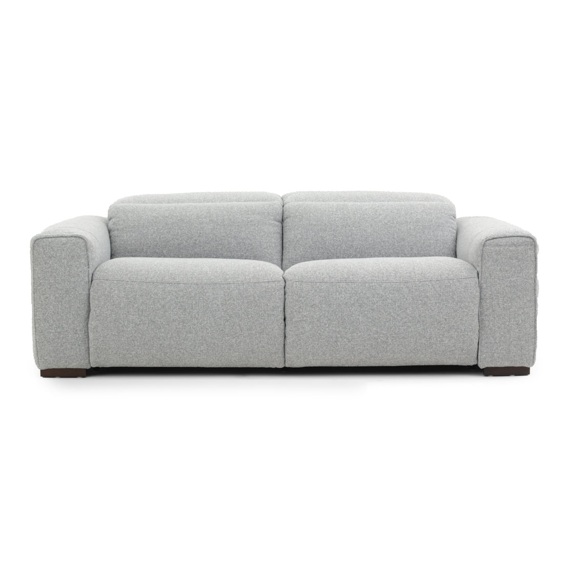 Niguel Fabric Reclining Sofa Light Grey