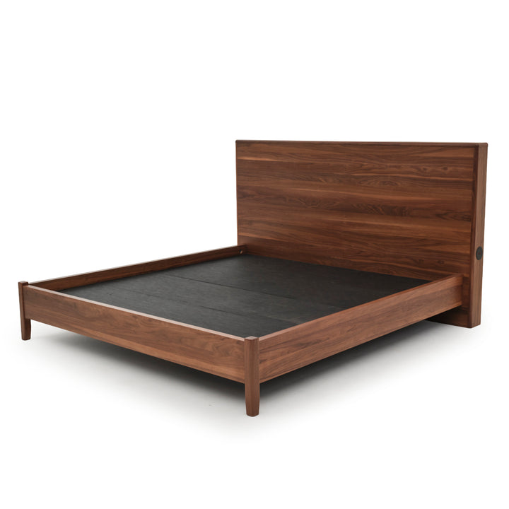 Edriana Queen Bed Dark Brown