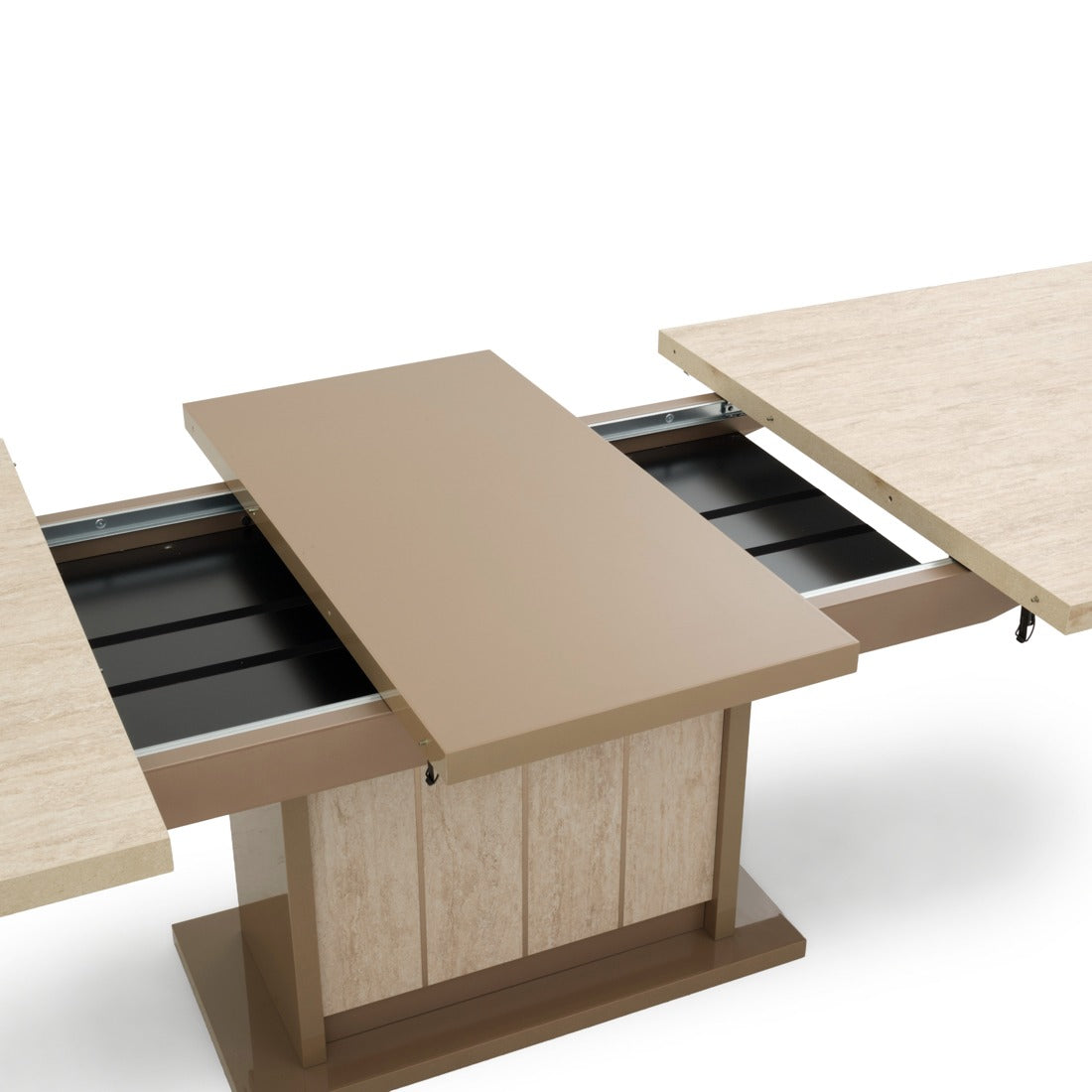 Nunzia Extendable Dining Table Beige