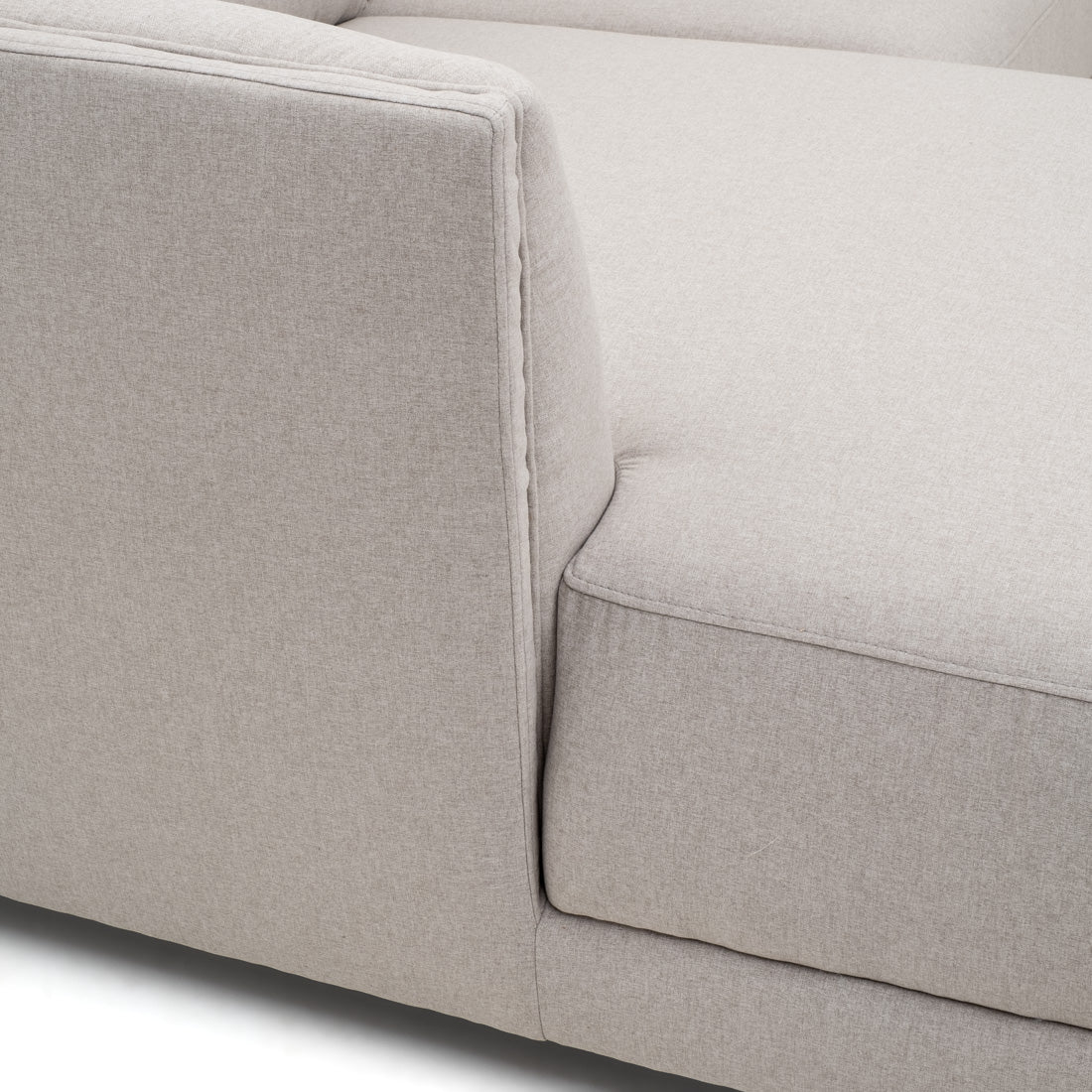 Nathan Fabric Modular Set Light Grey
