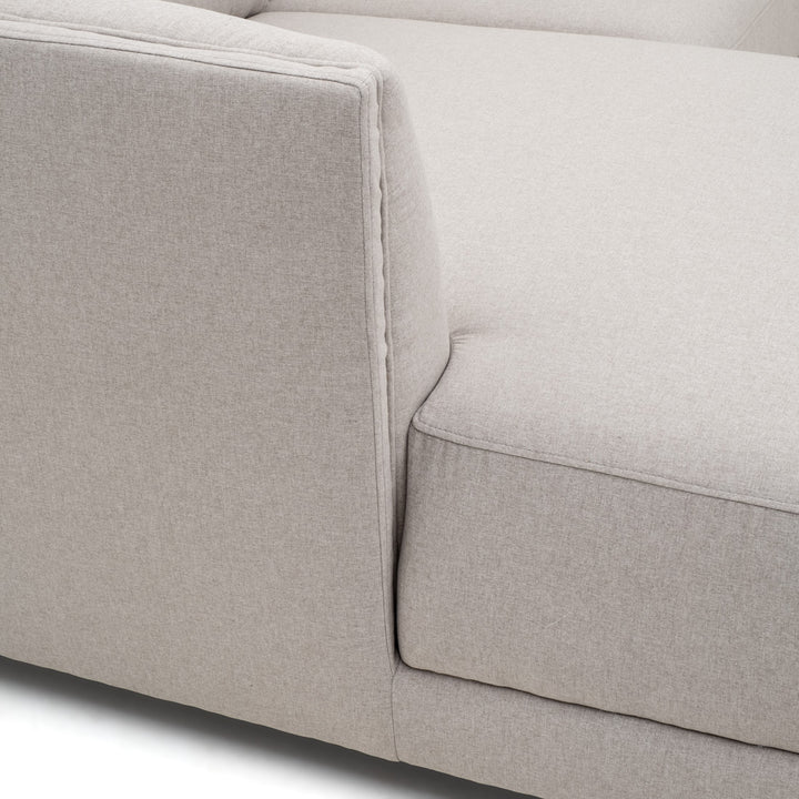 Nathan Fabric Modular Set Light Grey