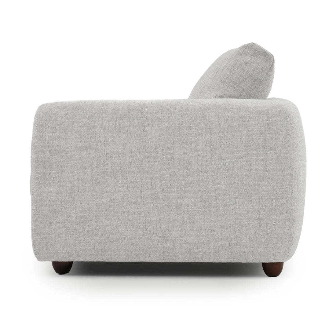 Nadal Modular Right Chair Light Grey