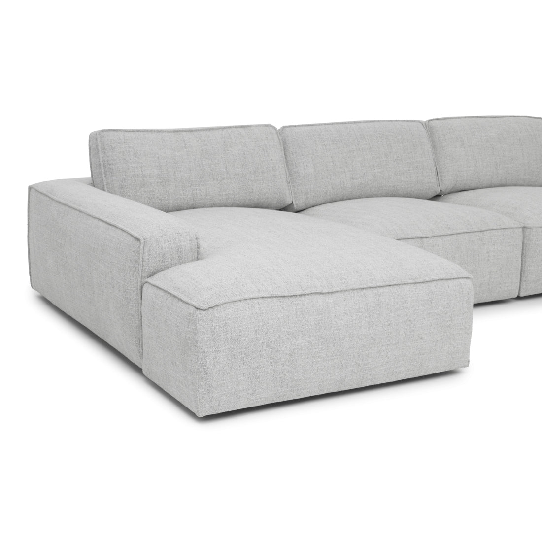 Nash Fabric Modular Set Light Grey