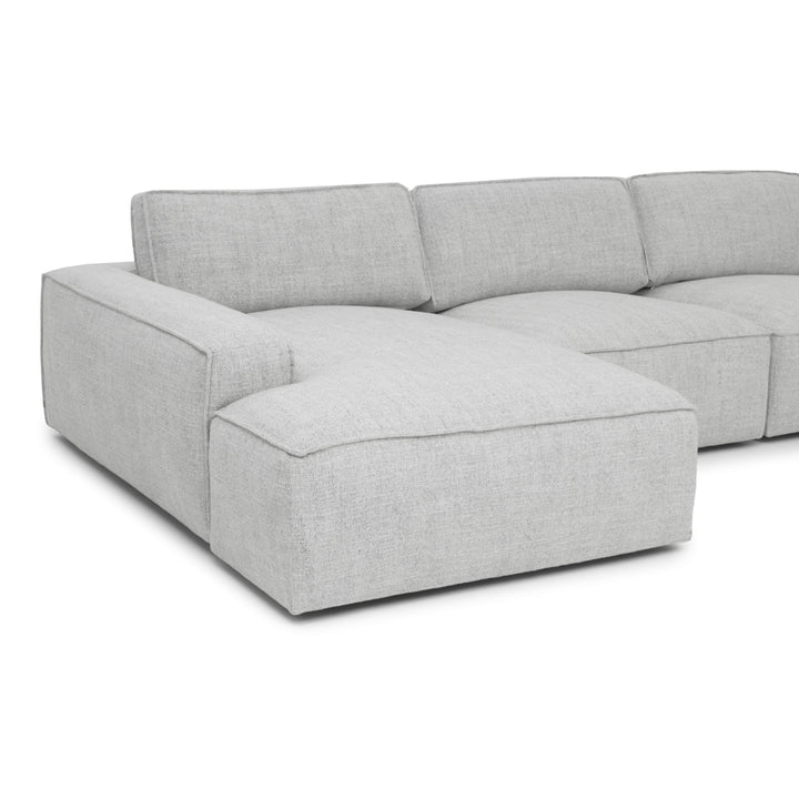 Nash Fabric Modular Set Light Grey