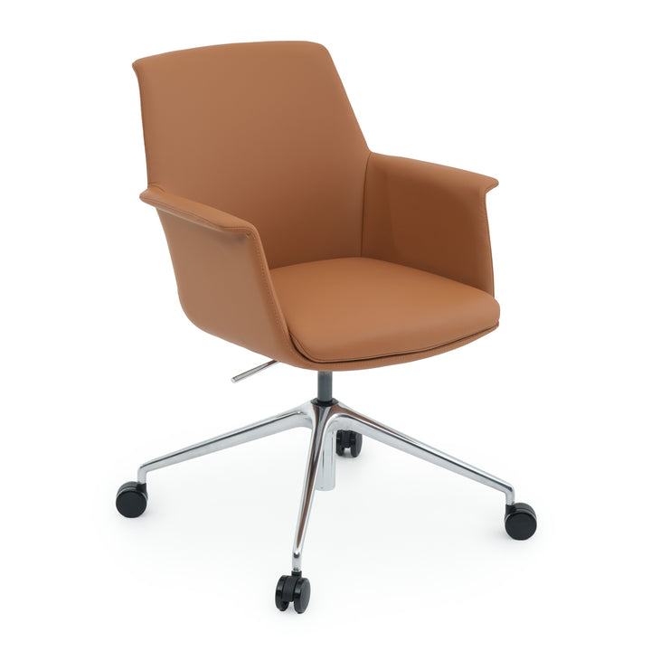 Wattana Office Chair Cognac