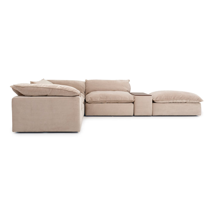 Nuage Fabric Modular Set Beige