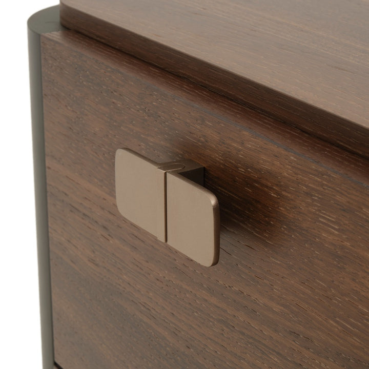 Wadena Nightstand Dark Brown