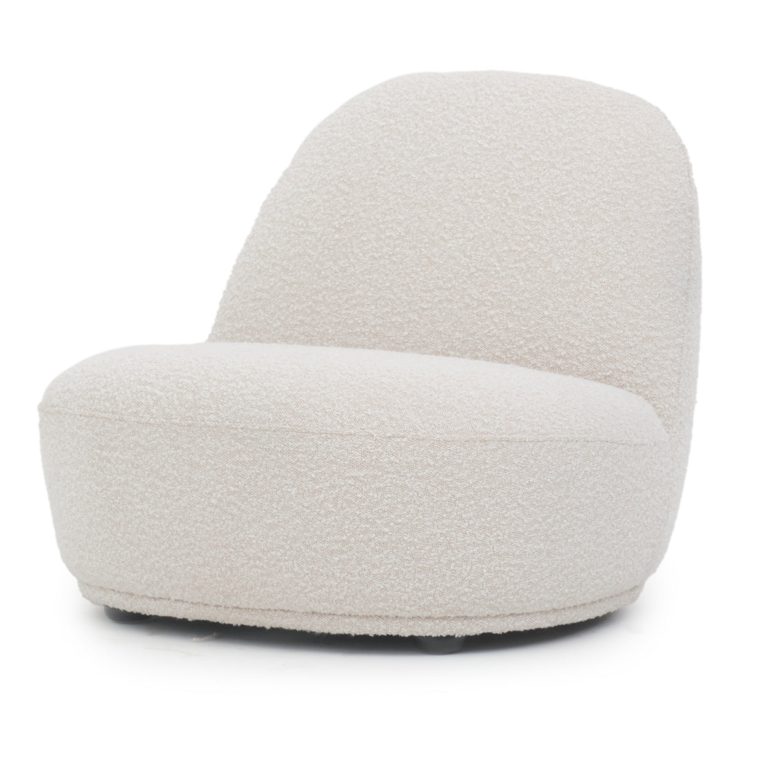 Nosta Fabric Accent Chair Off White