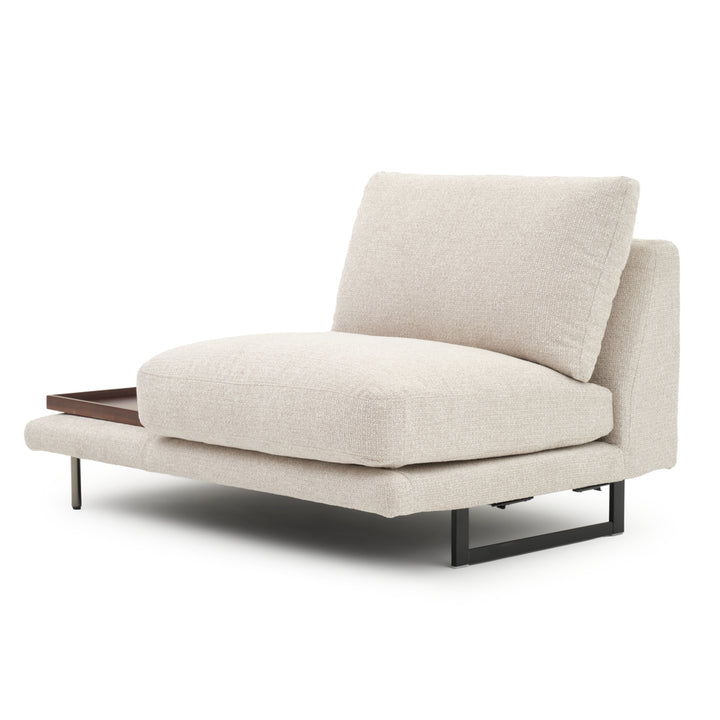 Elizabeth Modular Chair W. Left Table Beige