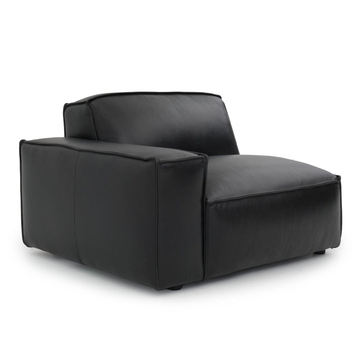 Nook Modular Left Chair Black