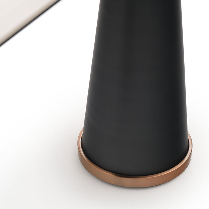 Wyon Ceramic Console Table Black