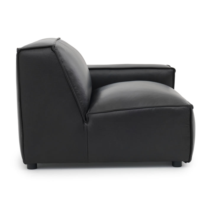 Nook Modular Right Chair Black