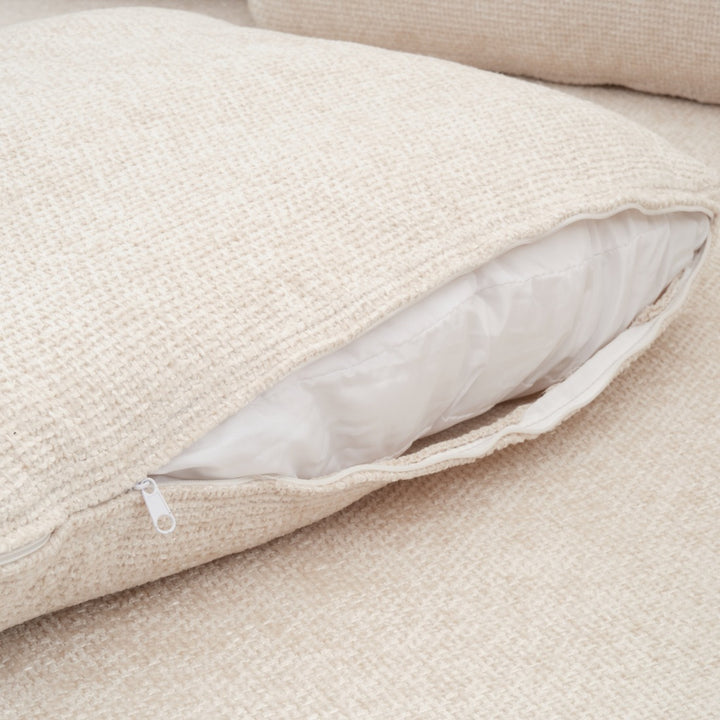 Nivanshi Sofa-Pod Beige