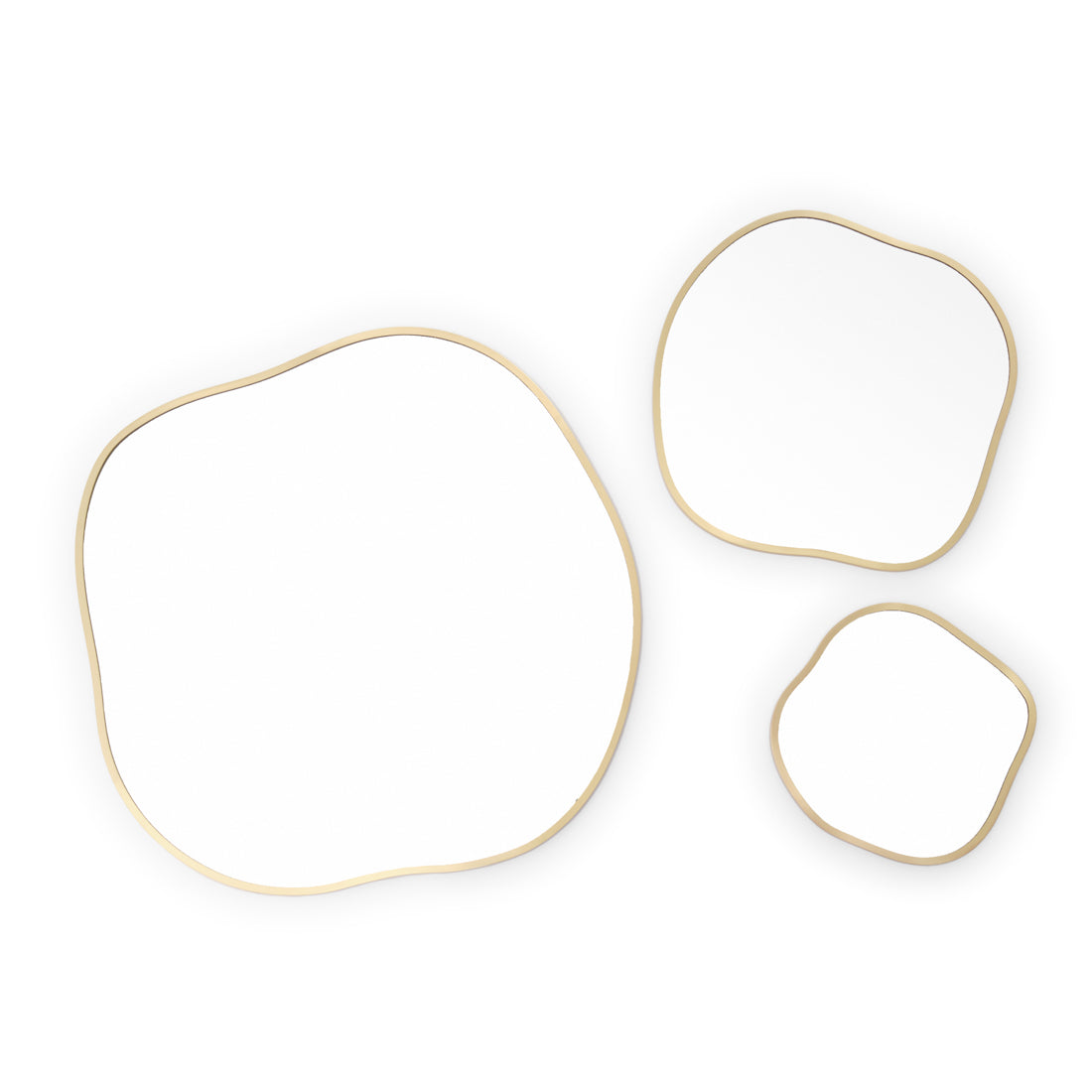 Wantika Wall Mirror Gold