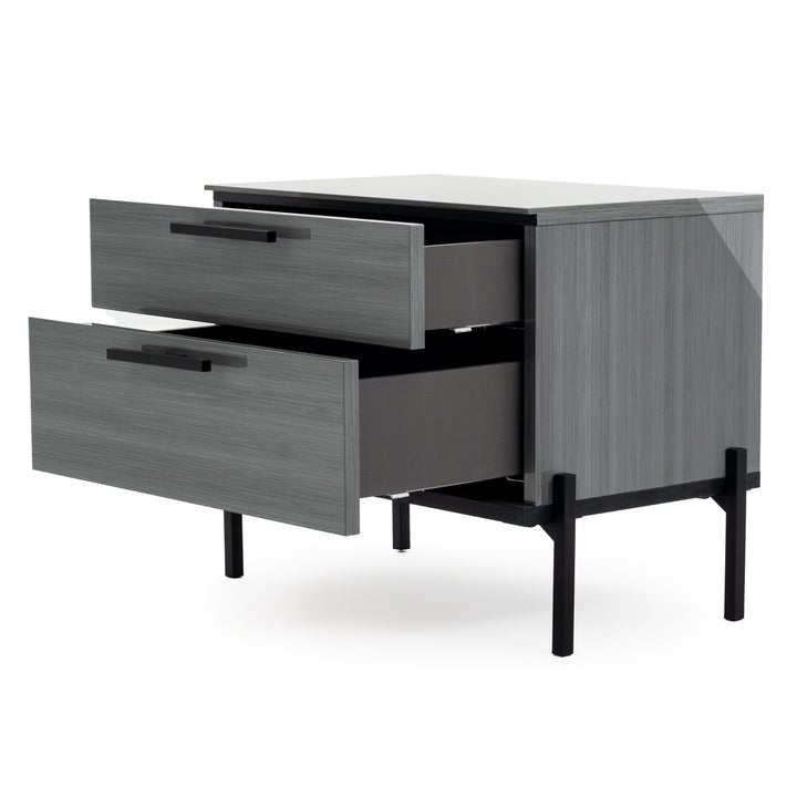 Wendale Nightstand Light Grey