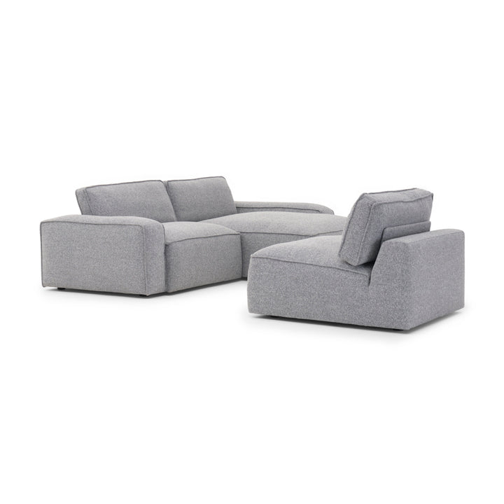 Nash Fabric Modular Set Dark Grey