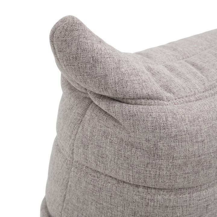 Ean Fabric Accent Chair Light Grey