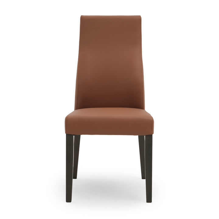 Jennifer Leather Chair Cognac