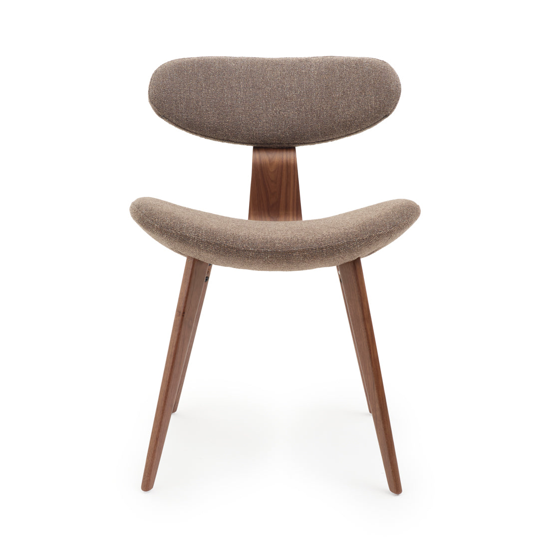 Witten Fabric Chair Dark Brown