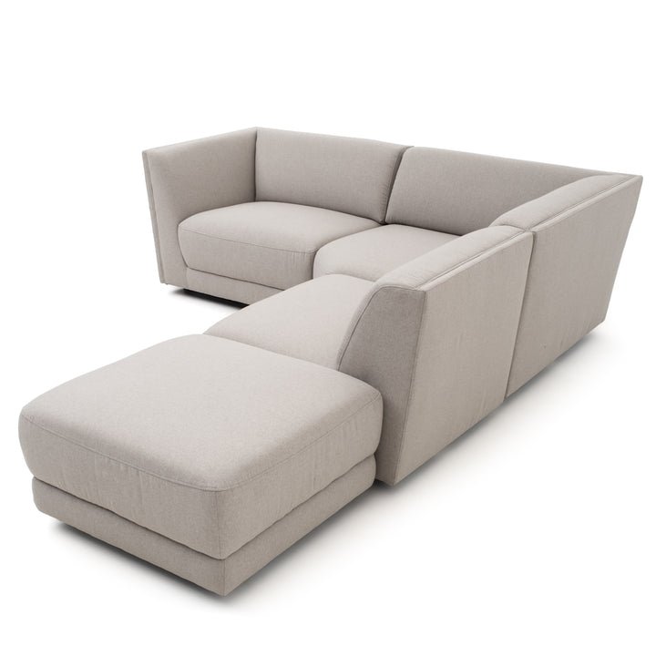 Nathan Fabric Modular Set Light Grey