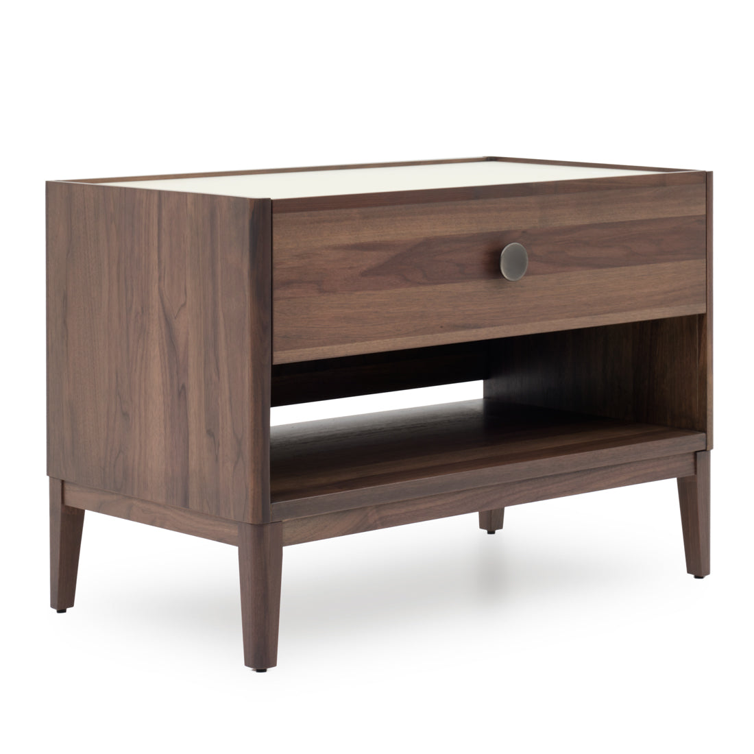Nathaniel Left Nightstand Dark Brown