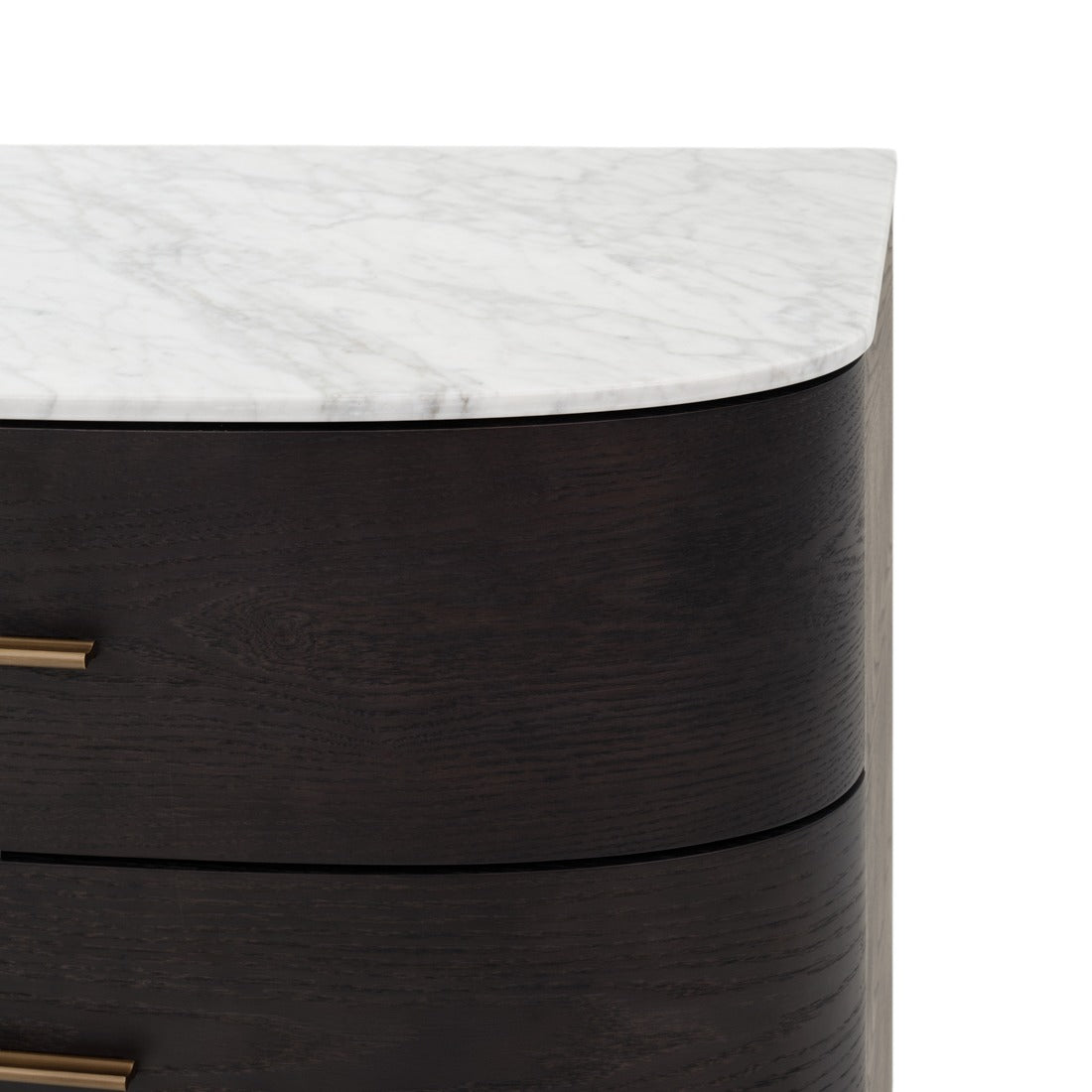 Widisha 5-Drawer Chest Dark Brown