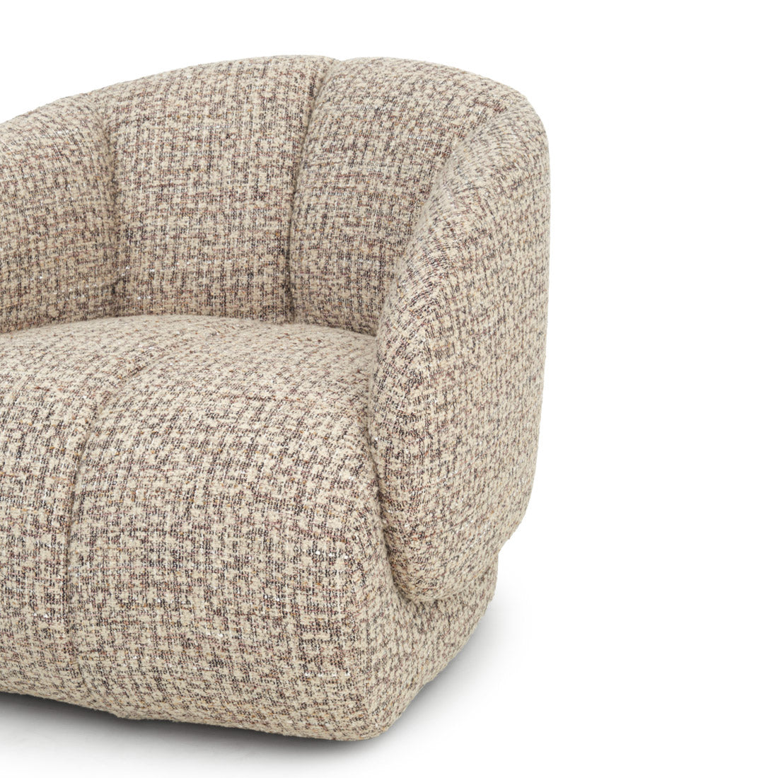 Elide Swivel Accent Chair Beige