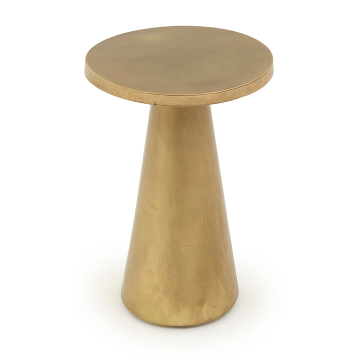 Wendalyn Metal Accent Table Gold