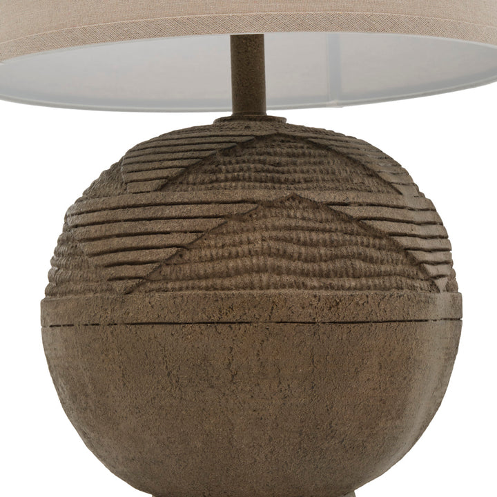 Nalea Table Lamp Light Brown